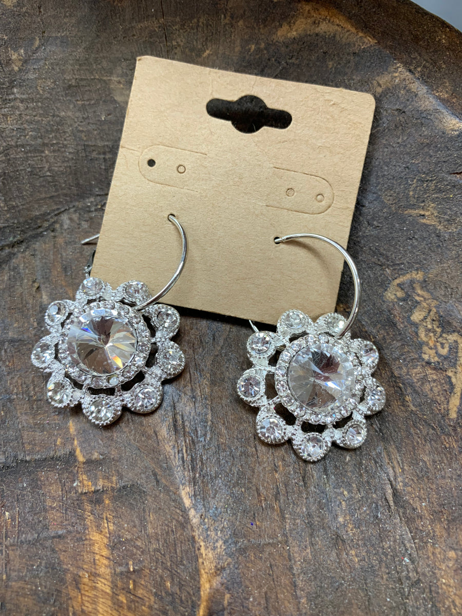 Gold & Opal Statement Earrings For Women - Oli & Tess