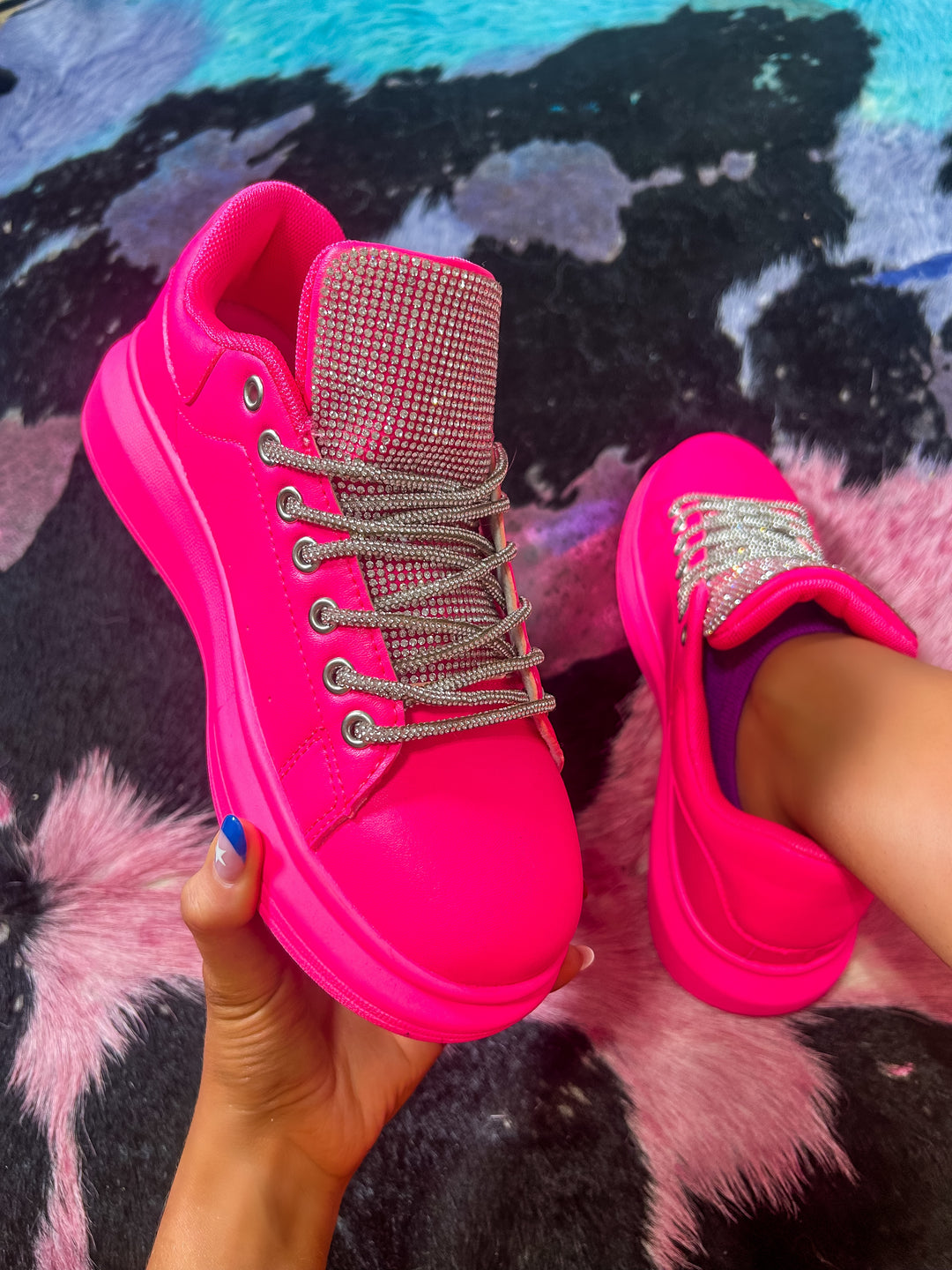 Pink Sparkle Sock Sneakers Buy Girls Pink Sparkle Sock Trainers