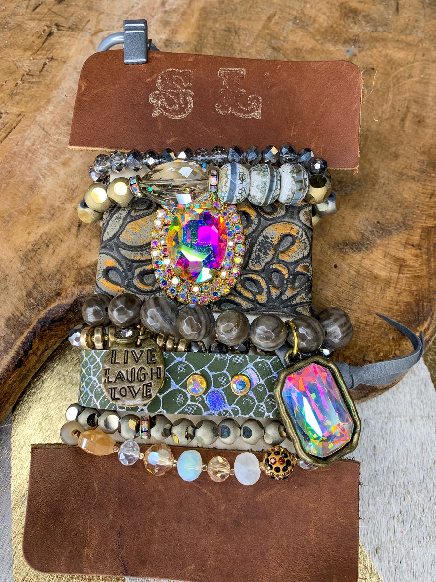 Live Laugh Love Upcycled Mega Stack - Neutral – Style Babes