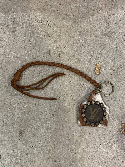 LV Upcycled Louis Vuitton Necklace w/ Leather Tassle – Sandbur Tack &  Western Wear