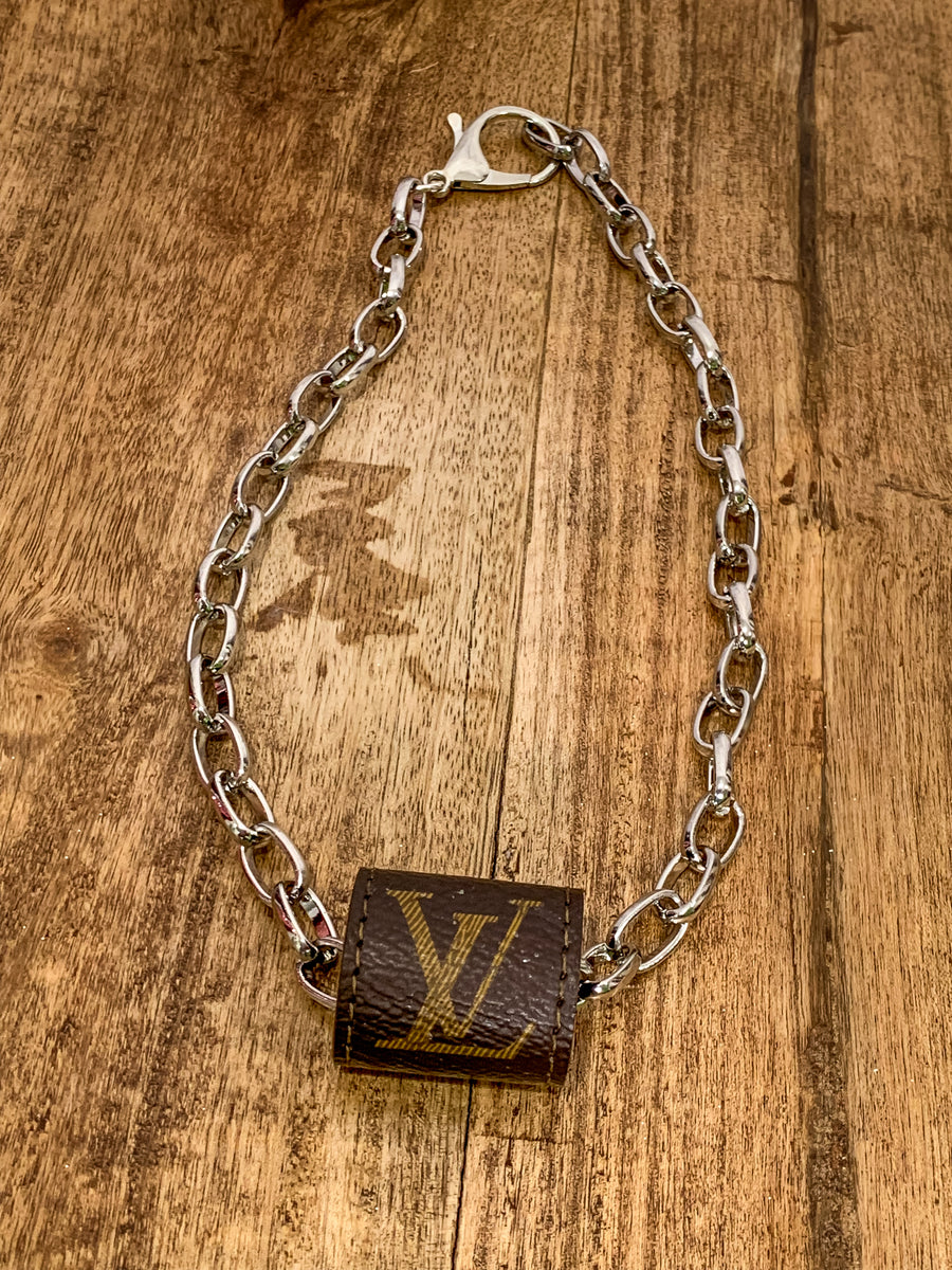 Riley L Upcycled Chain Necklace - Silver – Style Babes