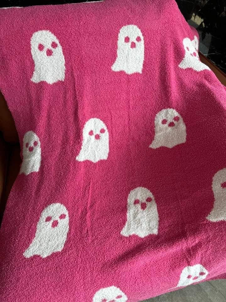 Pink Ghost hotsell Blanket